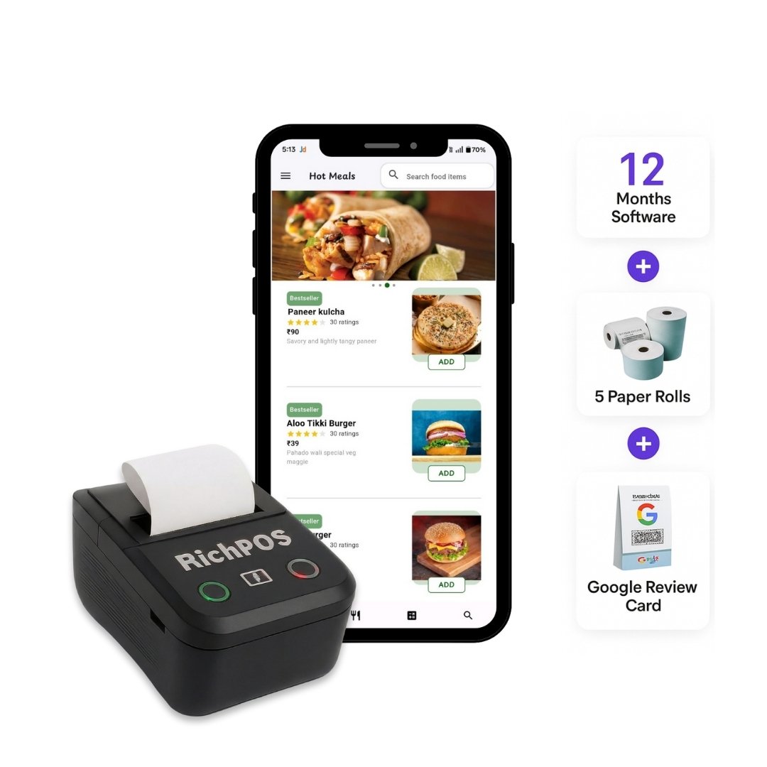 Billingsphere POS Software With RichPos Billing Machine